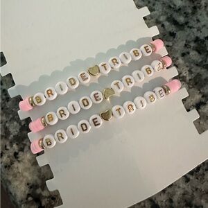 Bride Tribe Stacking Bracelets